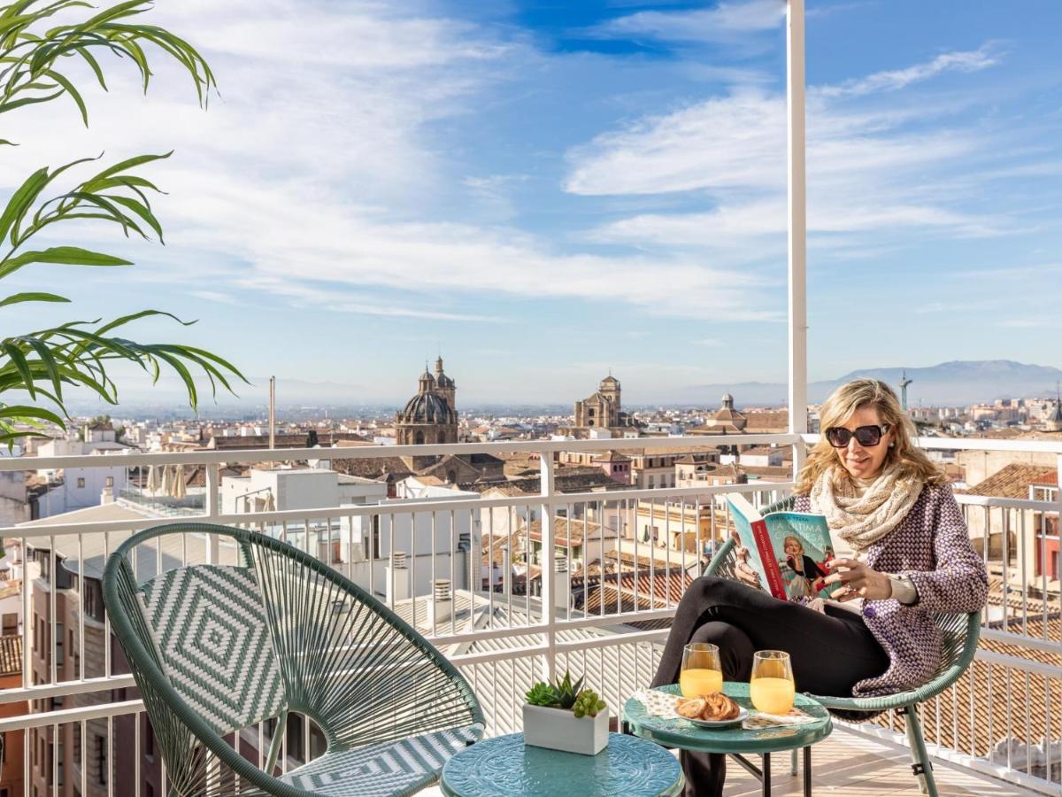 グラナダLuxury Alhambra Penthouse Collection Gran Viaアパートメント エクステリア 写真