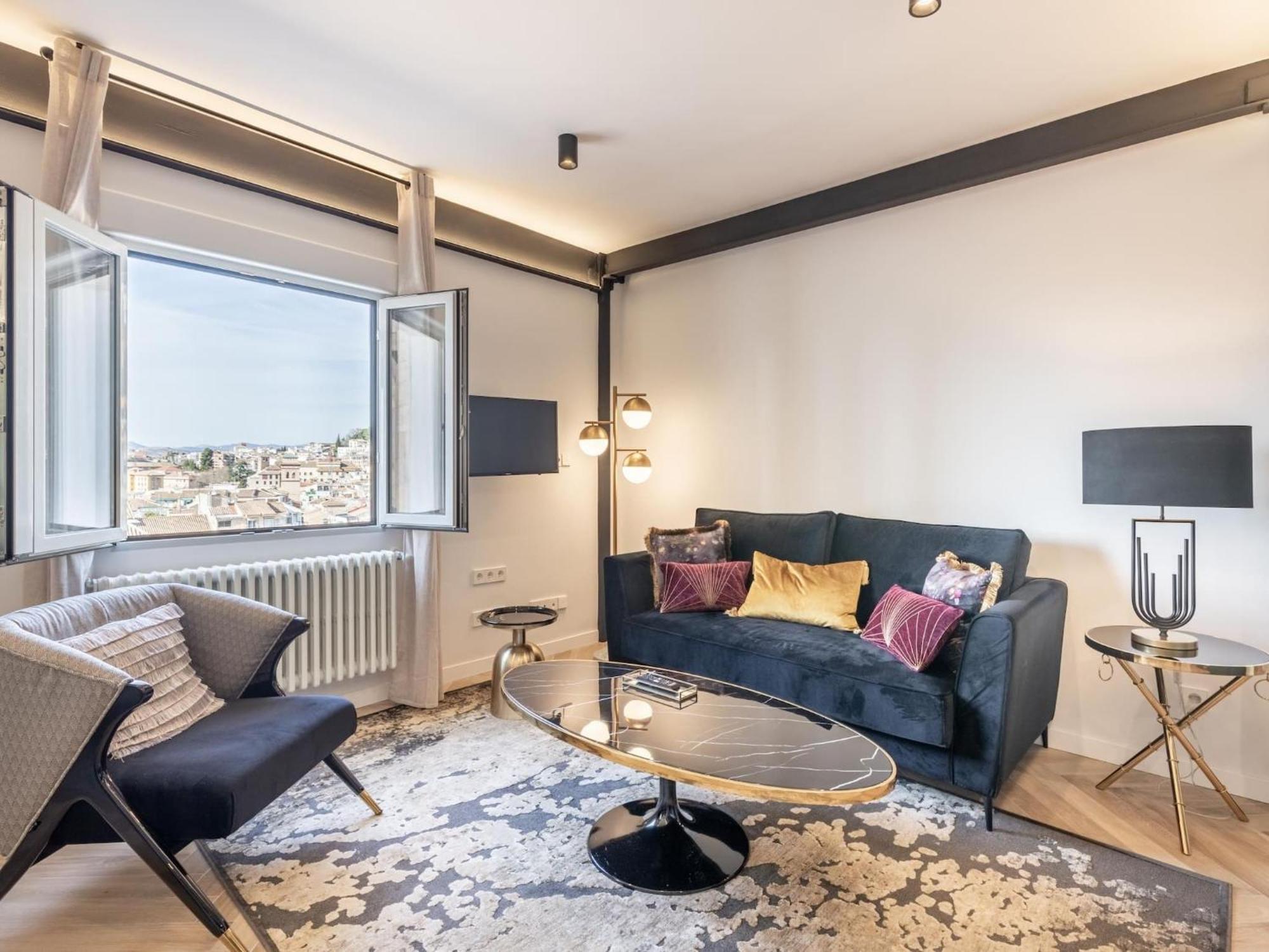 グラナダLuxury Alhambra Penthouse Collection Gran Viaアパートメント エクステリア 写真