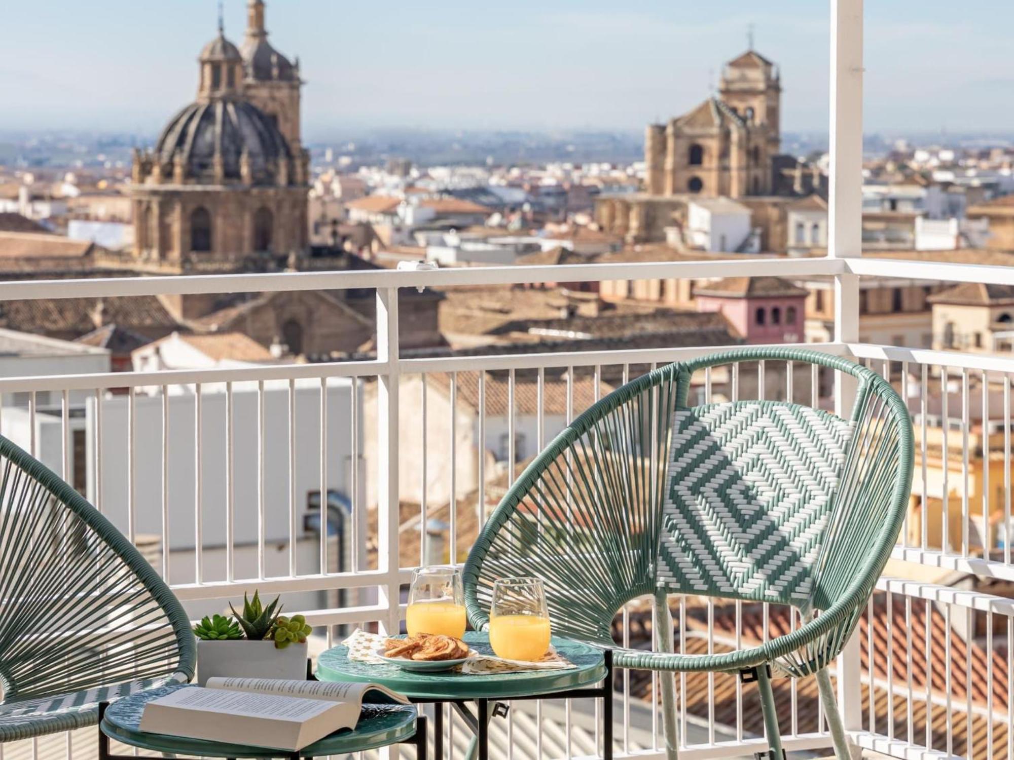 グラナダLuxury Alhambra Penthouse Collection Gran Viaアパートメント エクステリア 写真